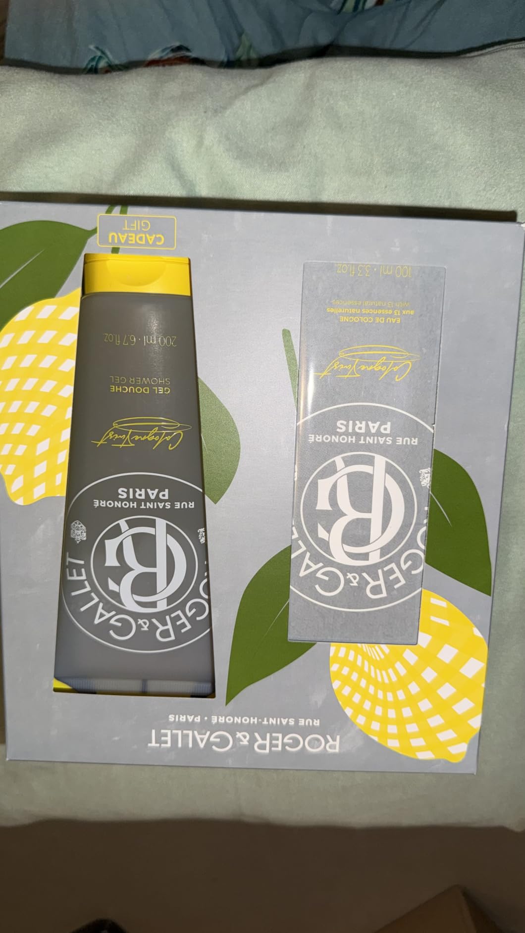 Roger Les Coffrets à offrir Cologne Twist coffret homme boisé