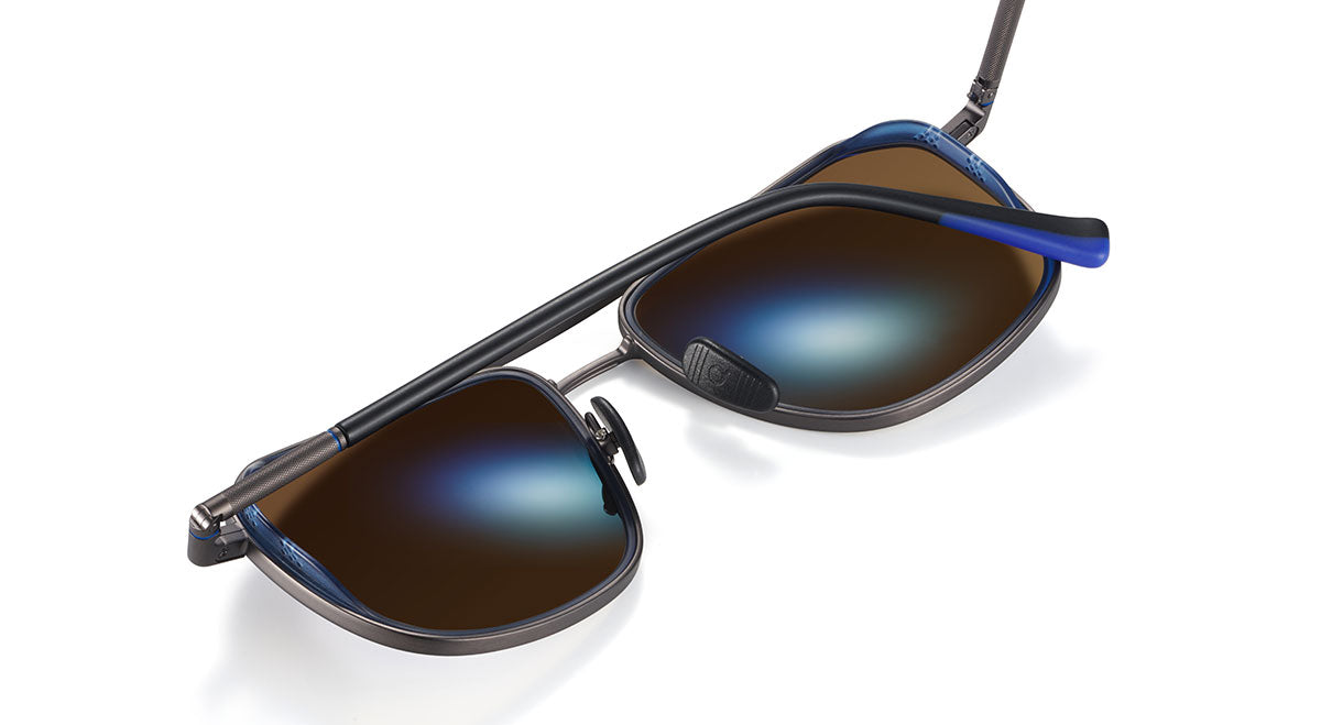 Etnia Barcelona Munger Moss Sun lunettes de soleil polarisé dégradé 57