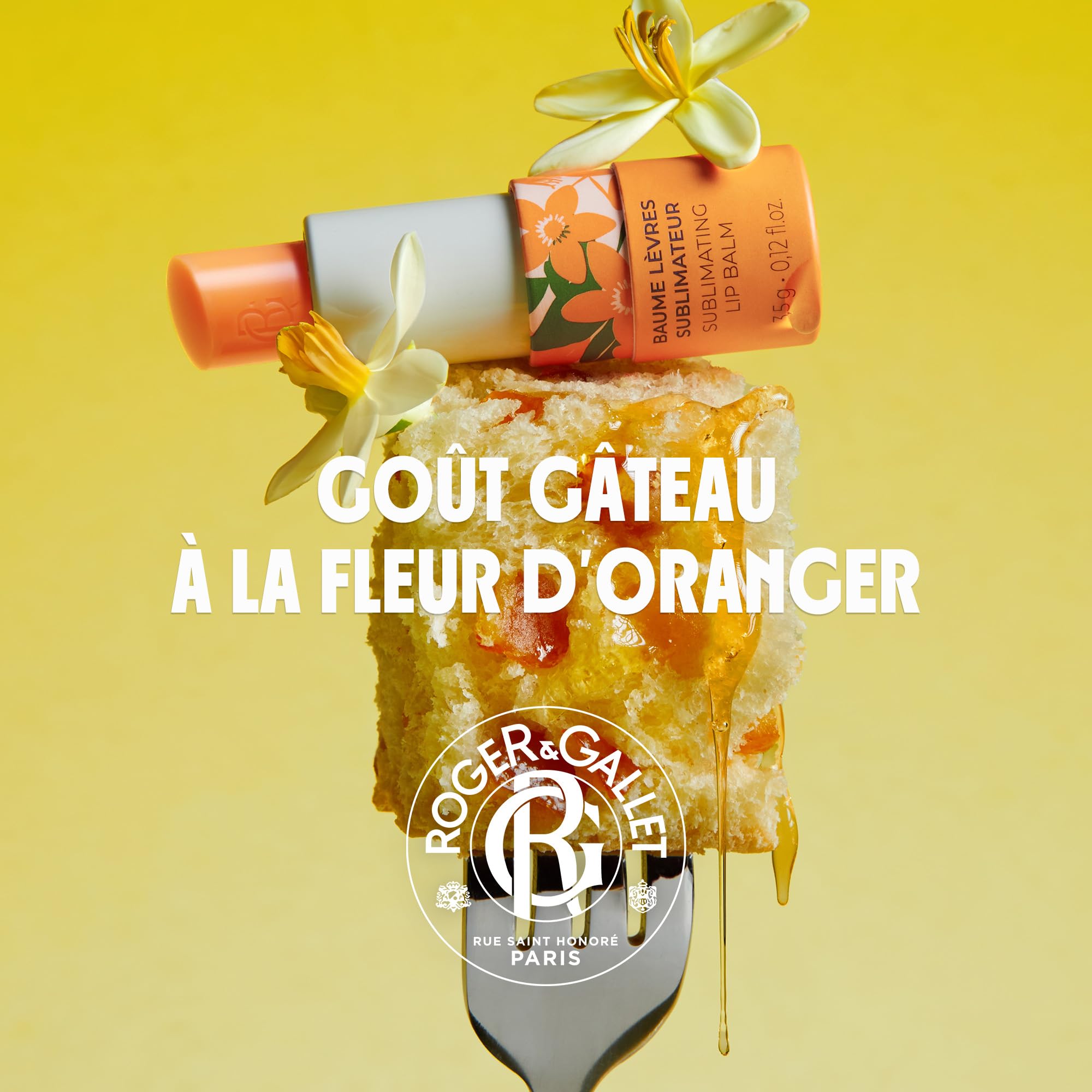 Roger&Gallet Néroli baume lèvres 3,5g figue