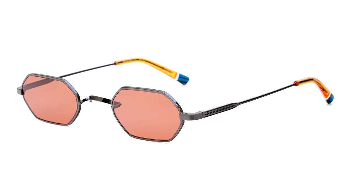 Etnia Barcelona Bywater Sun lunettes de soleil BK/OG miroir