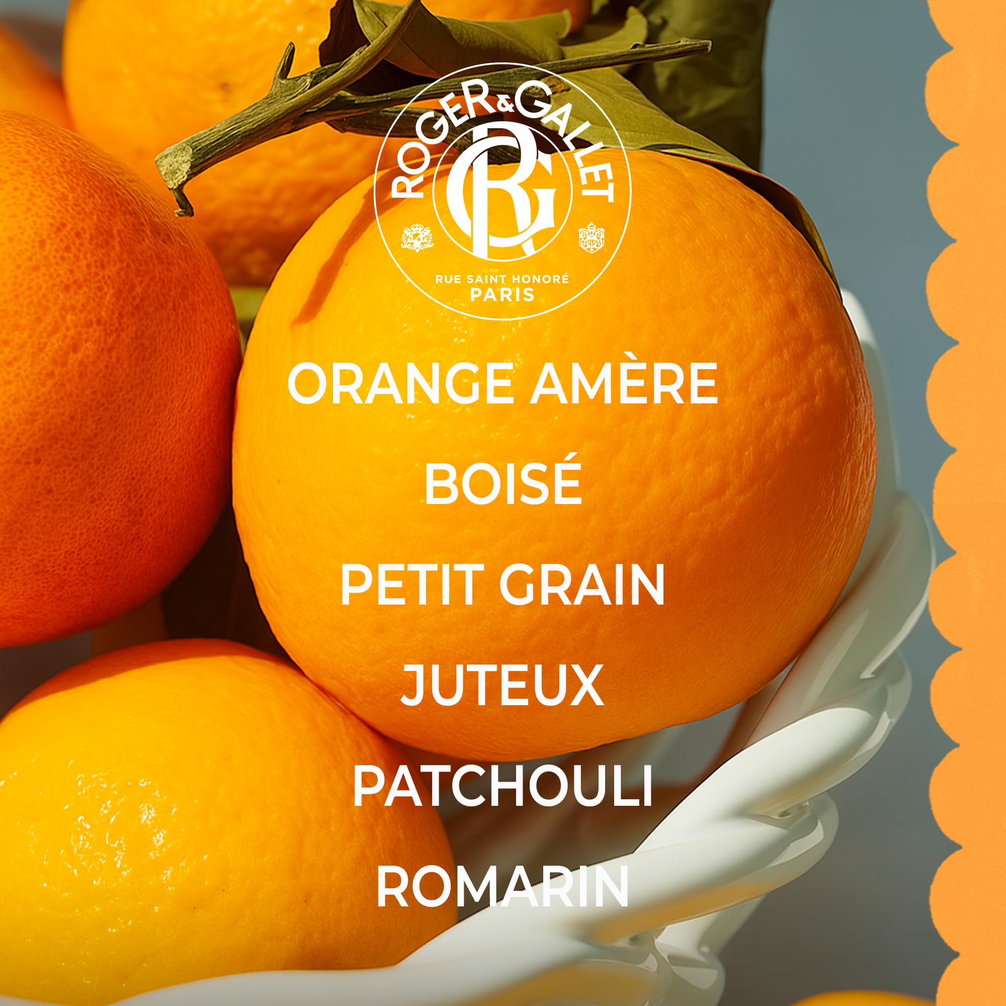 Roger & Gallet Bois d'Orange Gel Douche Agrumes Hydratant