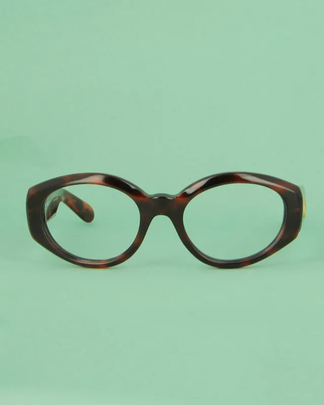 Patrick Kelly Papaye lunettes optique écaille noir