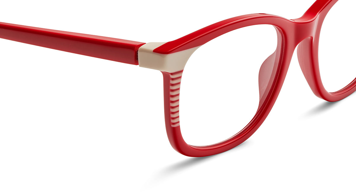 Etnia Barcelona Shark lunettes enfant rouges calibre 48