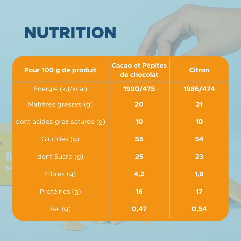 Nutrisens Fortesens biscuits protéinés citron lot de 3