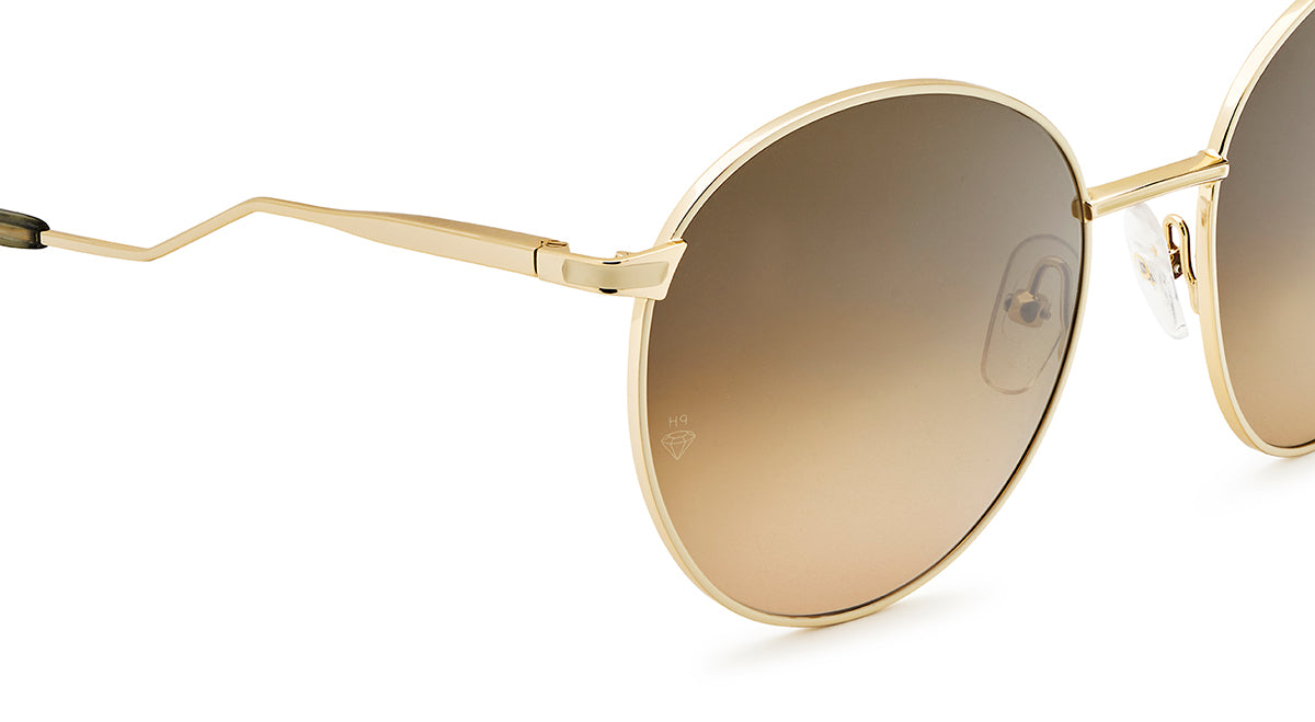 Etnia Barcelona Loredana Sun lunettes soleil GD/WH 55
