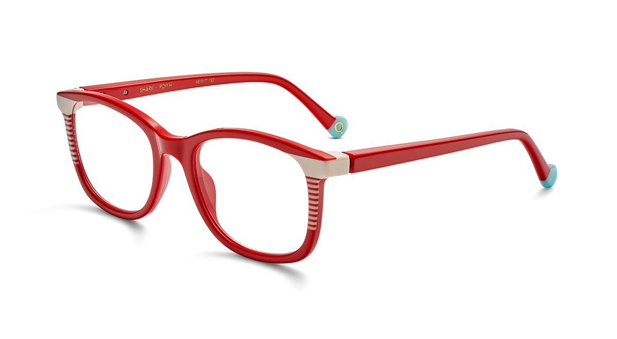 Etnia Barcelona Shark lunettes enfant rouges calibre 48