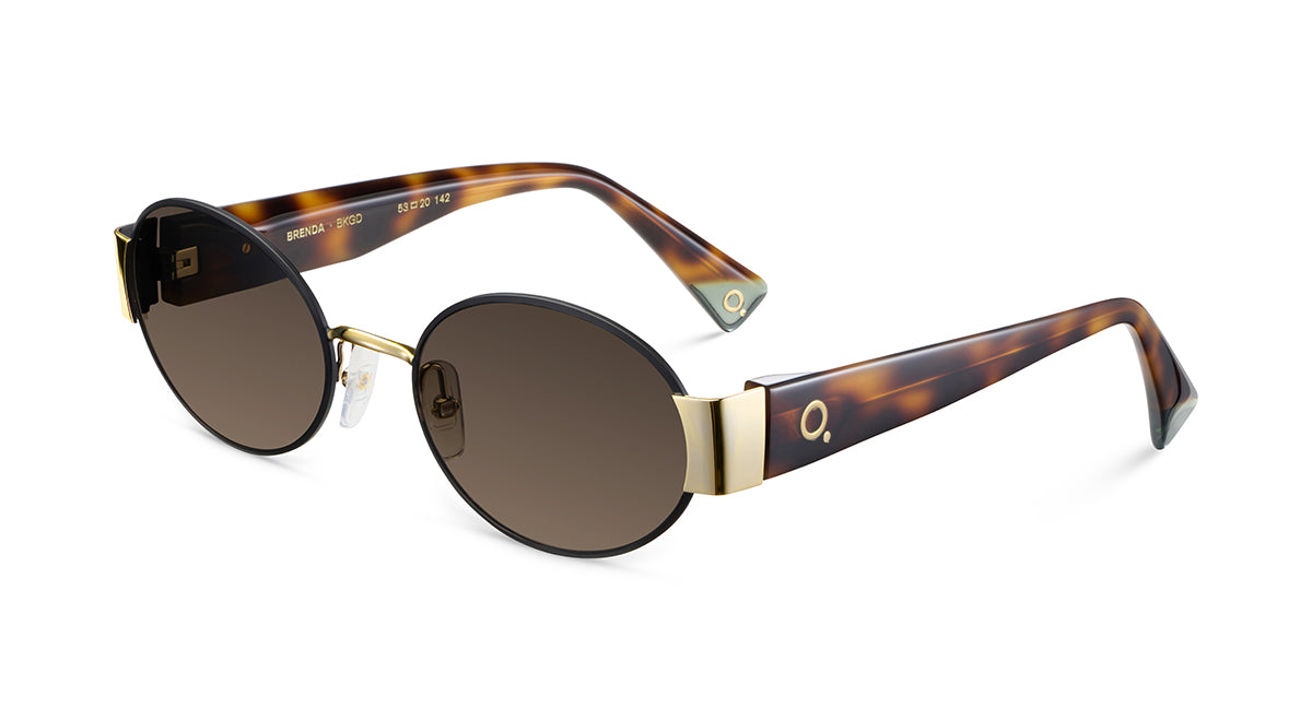 Etnia Barcelona Brenda lunettes de soleil BK/GD verres HD