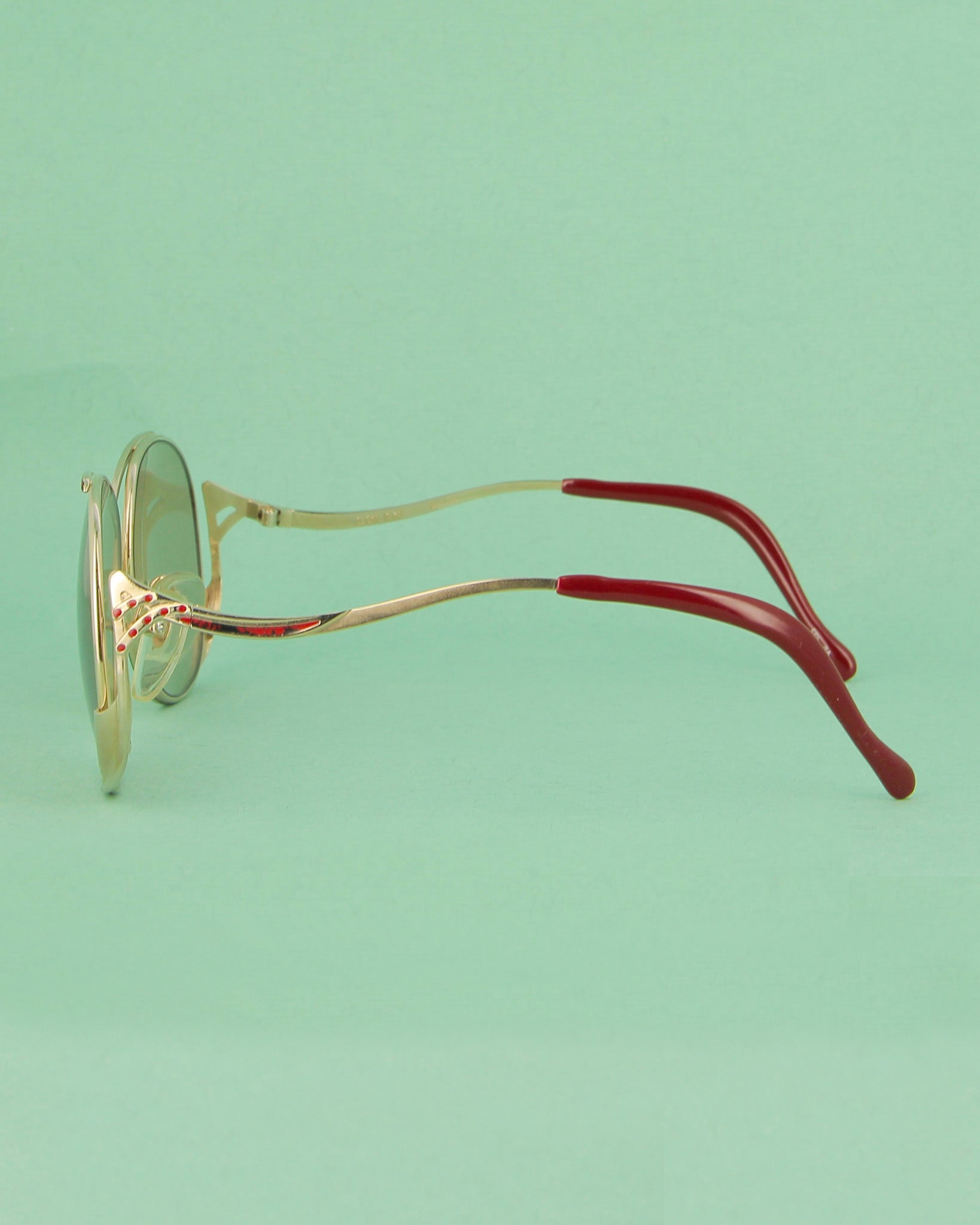 Colani 15852 lunettes de soleil dorées métal