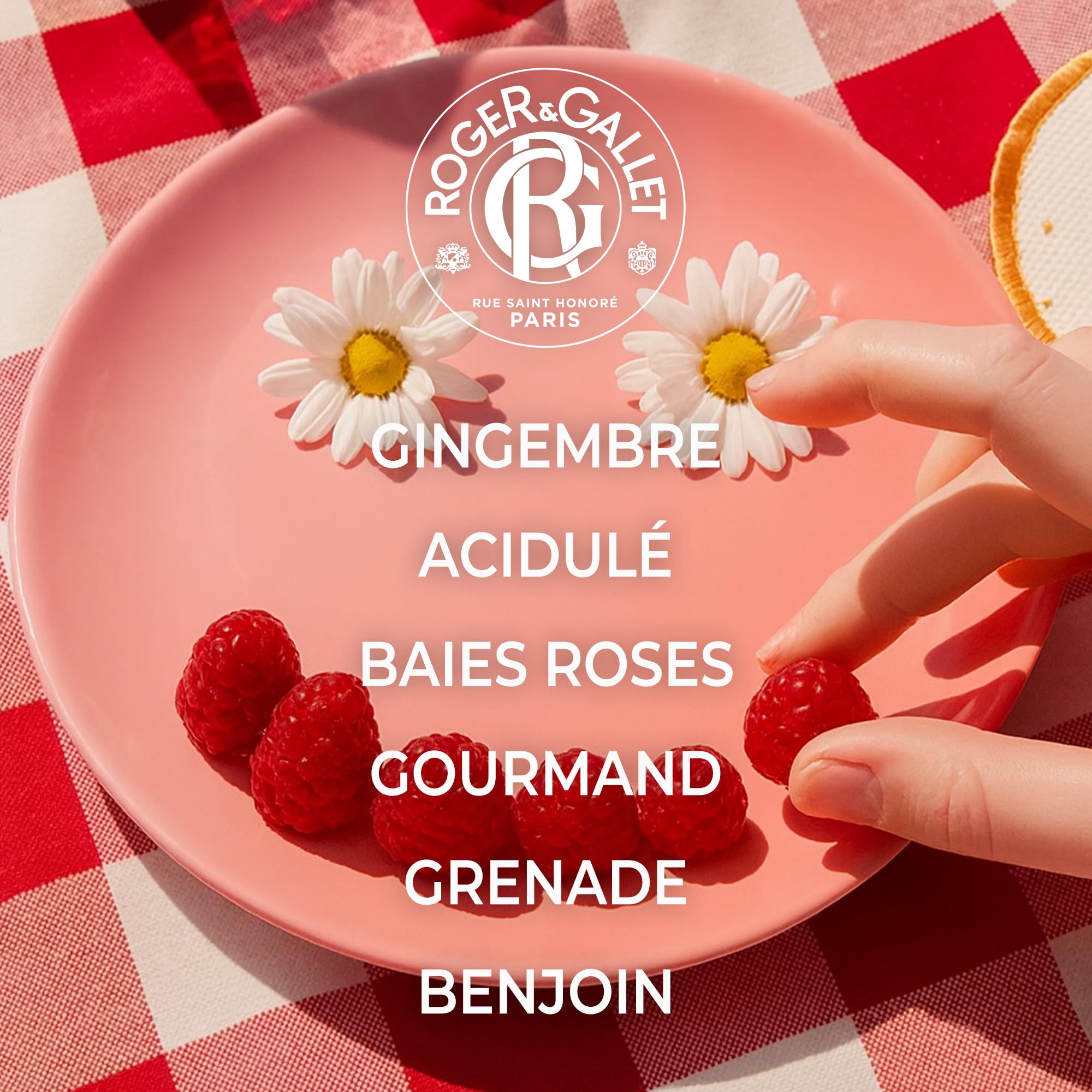 Roger&Gallet Gingembre Rouge crème mains 30ml karité
