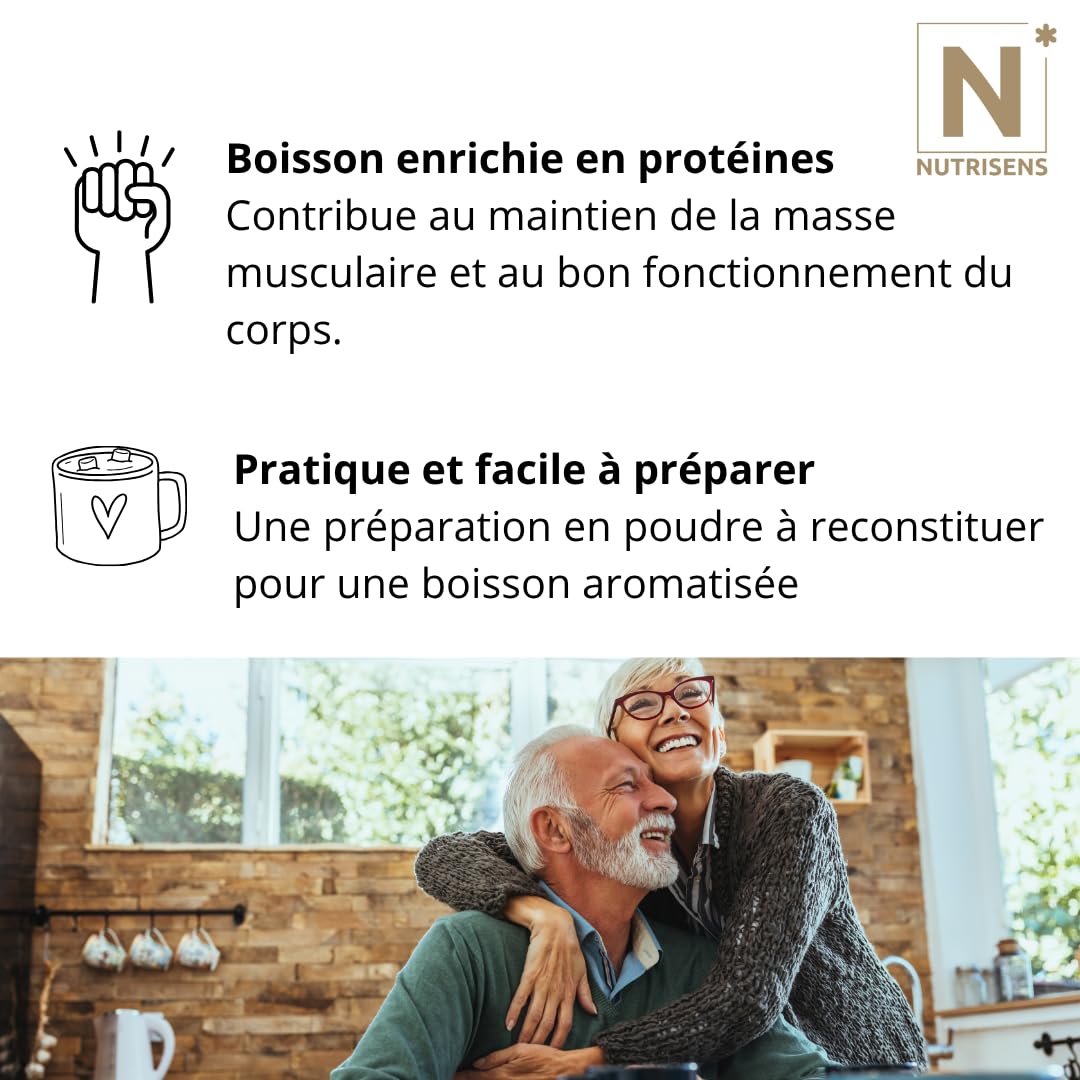 Nutrisens Fortesens boisson protéinée cacao 7x30g