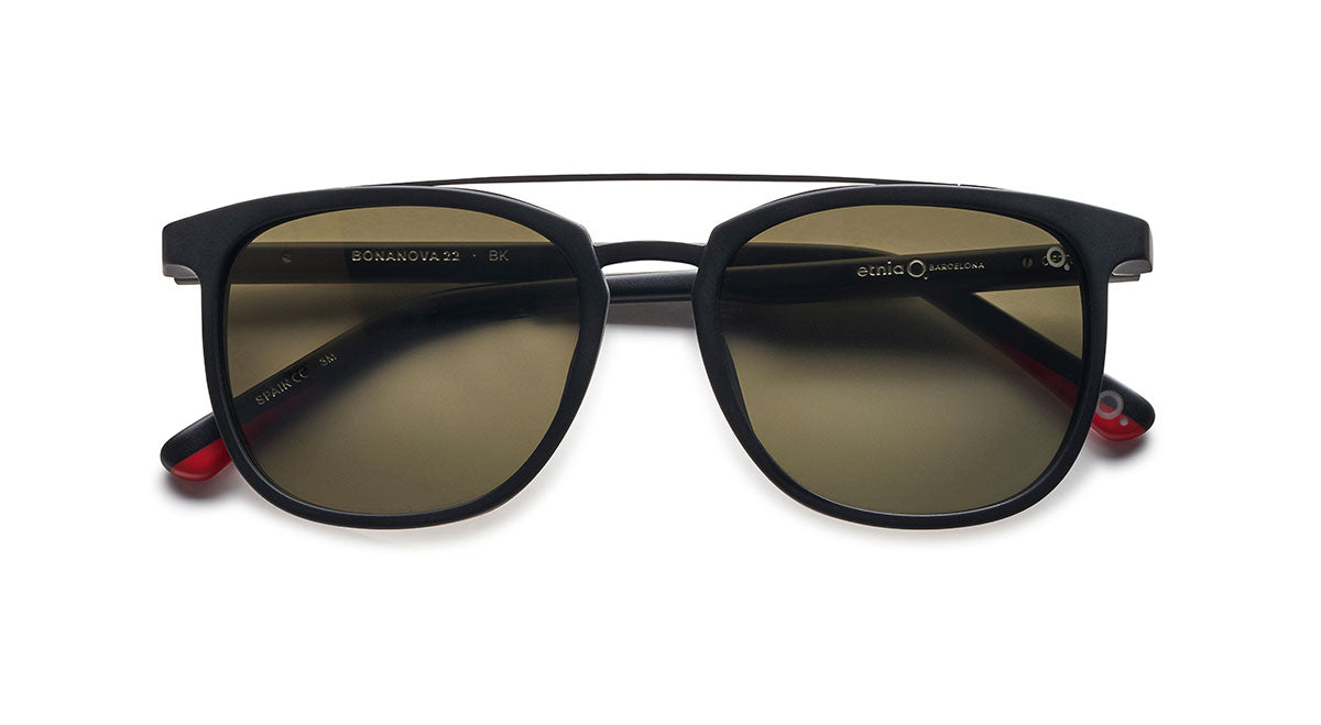 Etnia Barcelona Bonanova 22 lunettes de soleil noir 55
