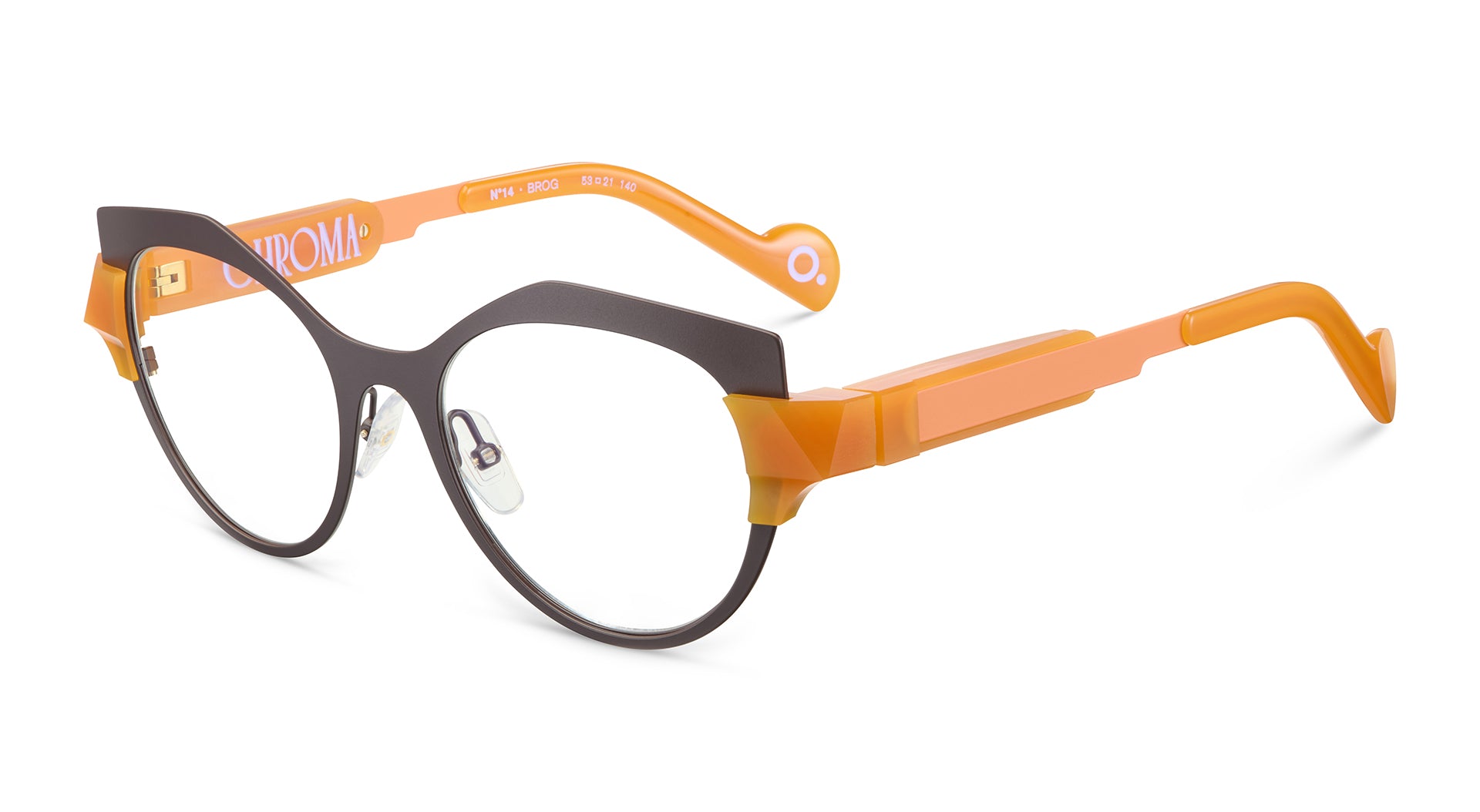 Etnia Barcelona Chroma N14 lunettes de vue BR/OG calibre 53