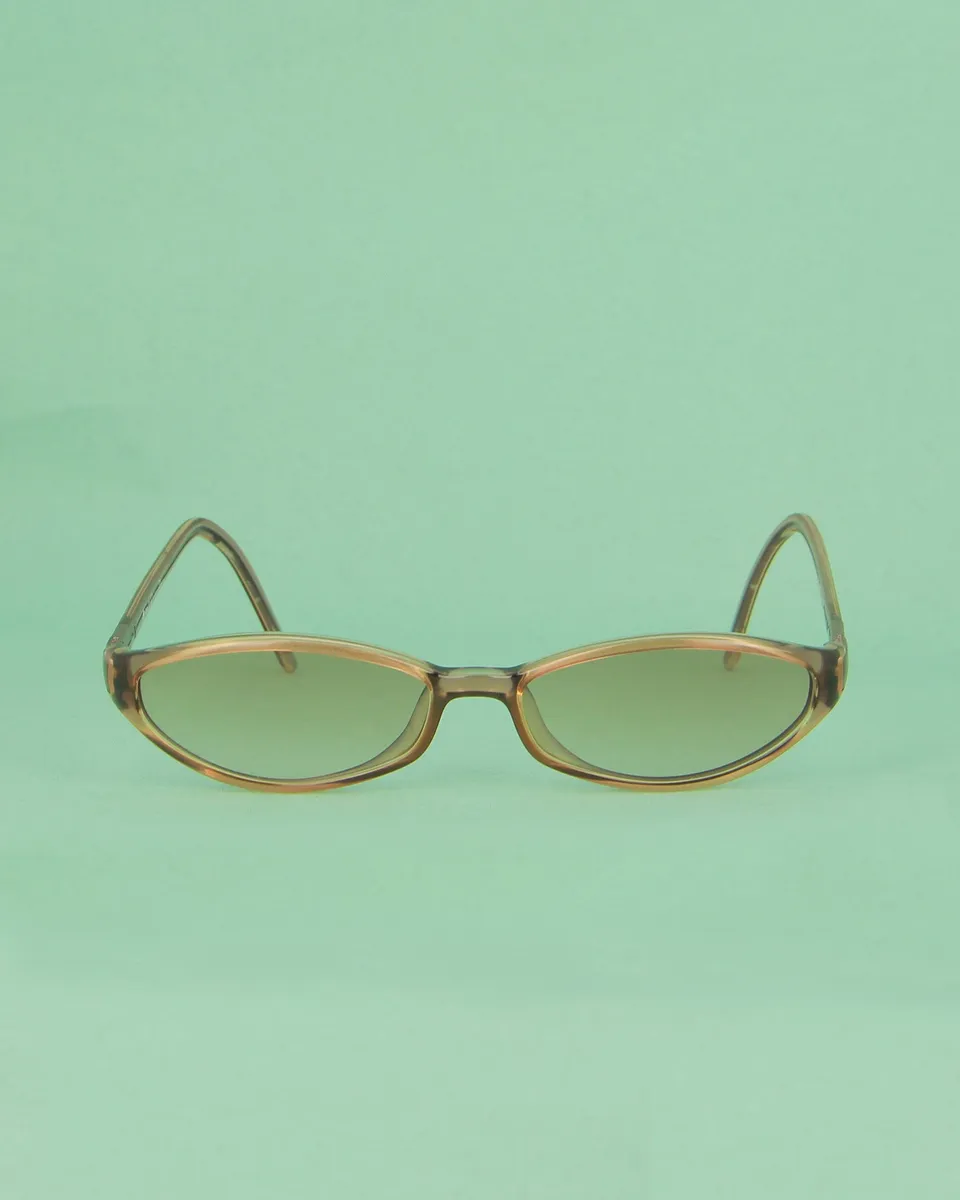 Dior 3043 lunettes de vue ovales beige acétate