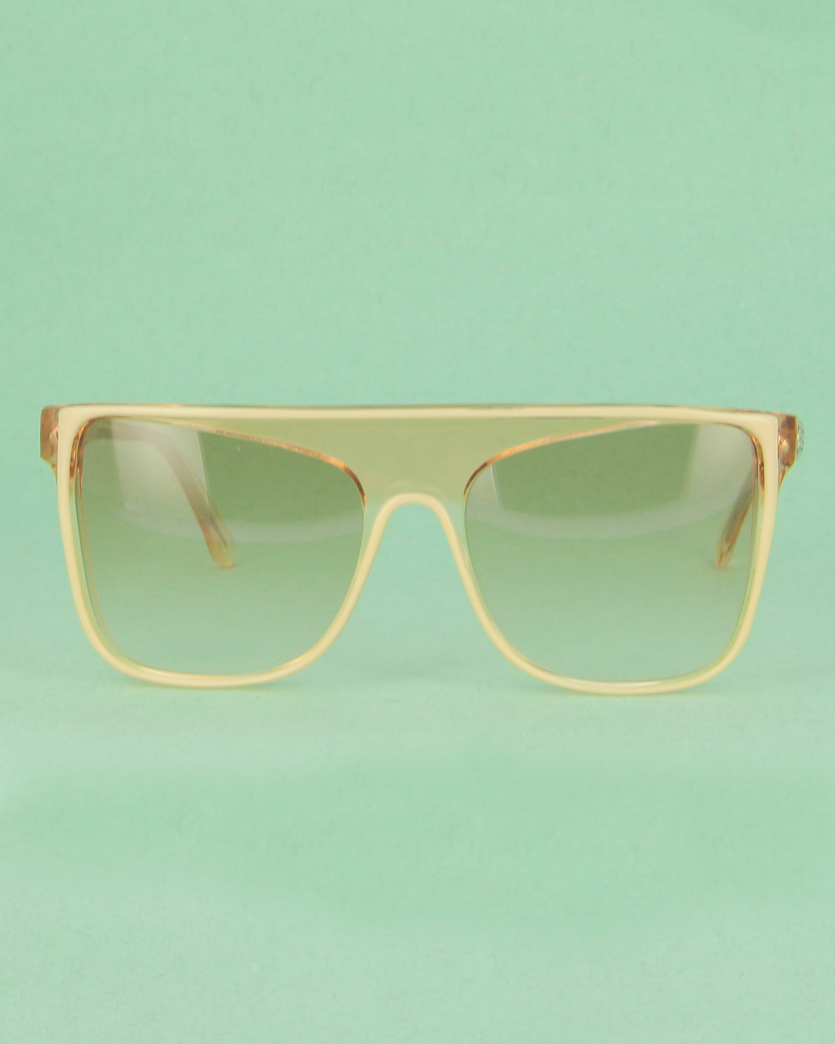 Pierre Daniel Regina lunettes de vue oversize ivoire