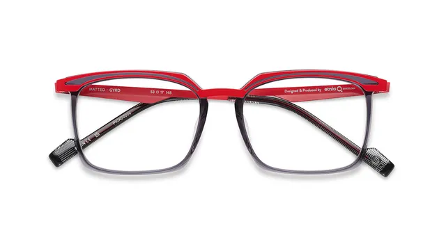 Etnia Barcelona Matteo lunettes de vue GY/RD calibre 53