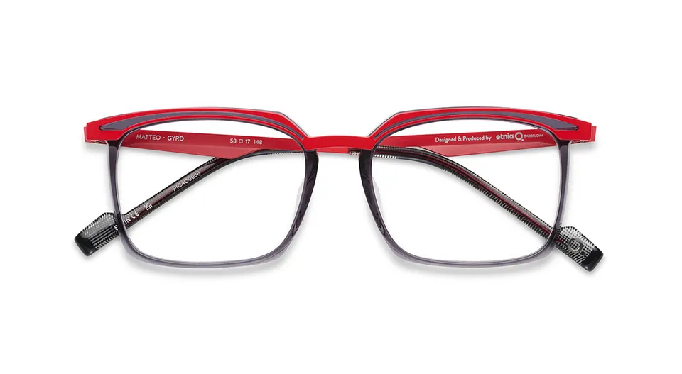 Etnia Barcelona Matteo lunettes de vue GY/RD calibre 53