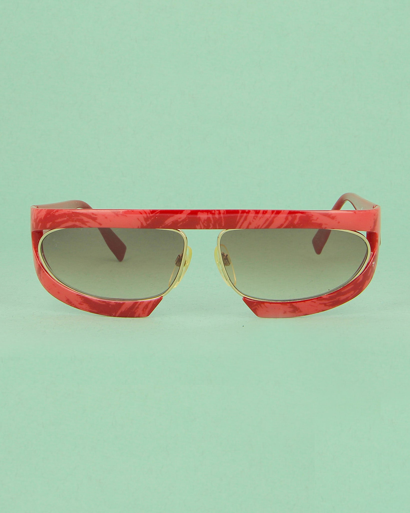 Silhouette M8020 R lunettes de soleil vintage rouge