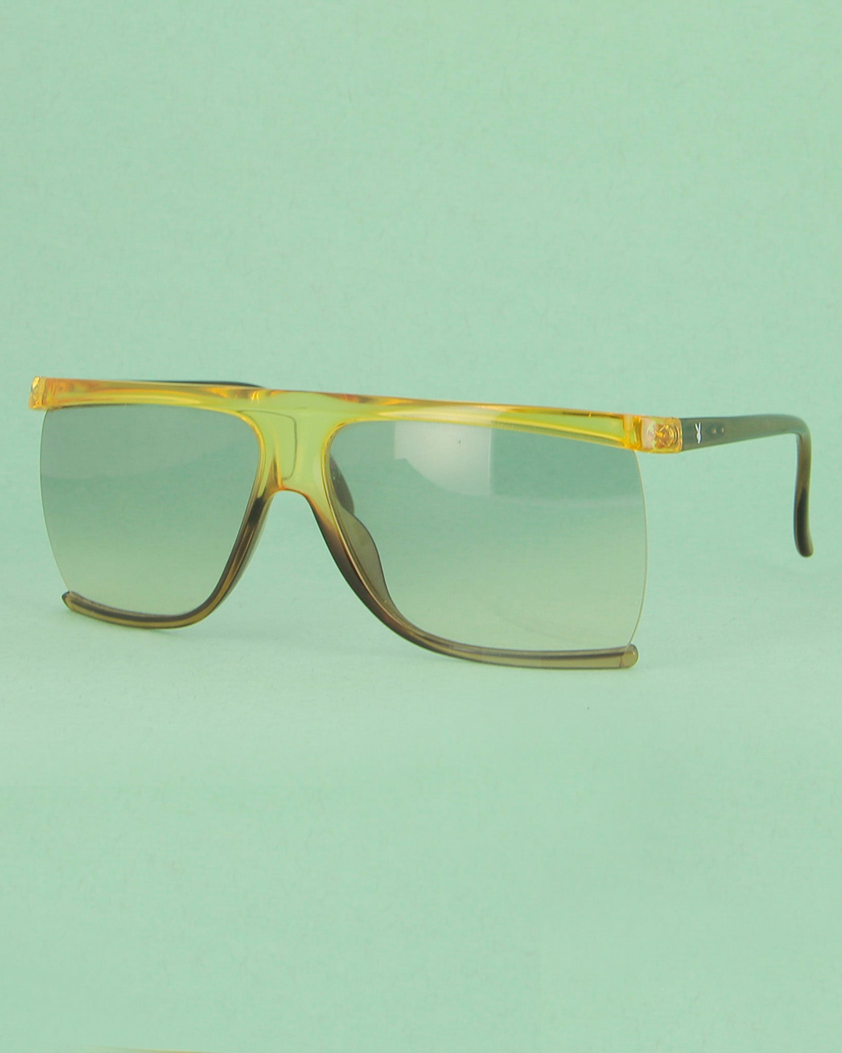 Playboy Optyl lunettes de soleil masque jaune ambré