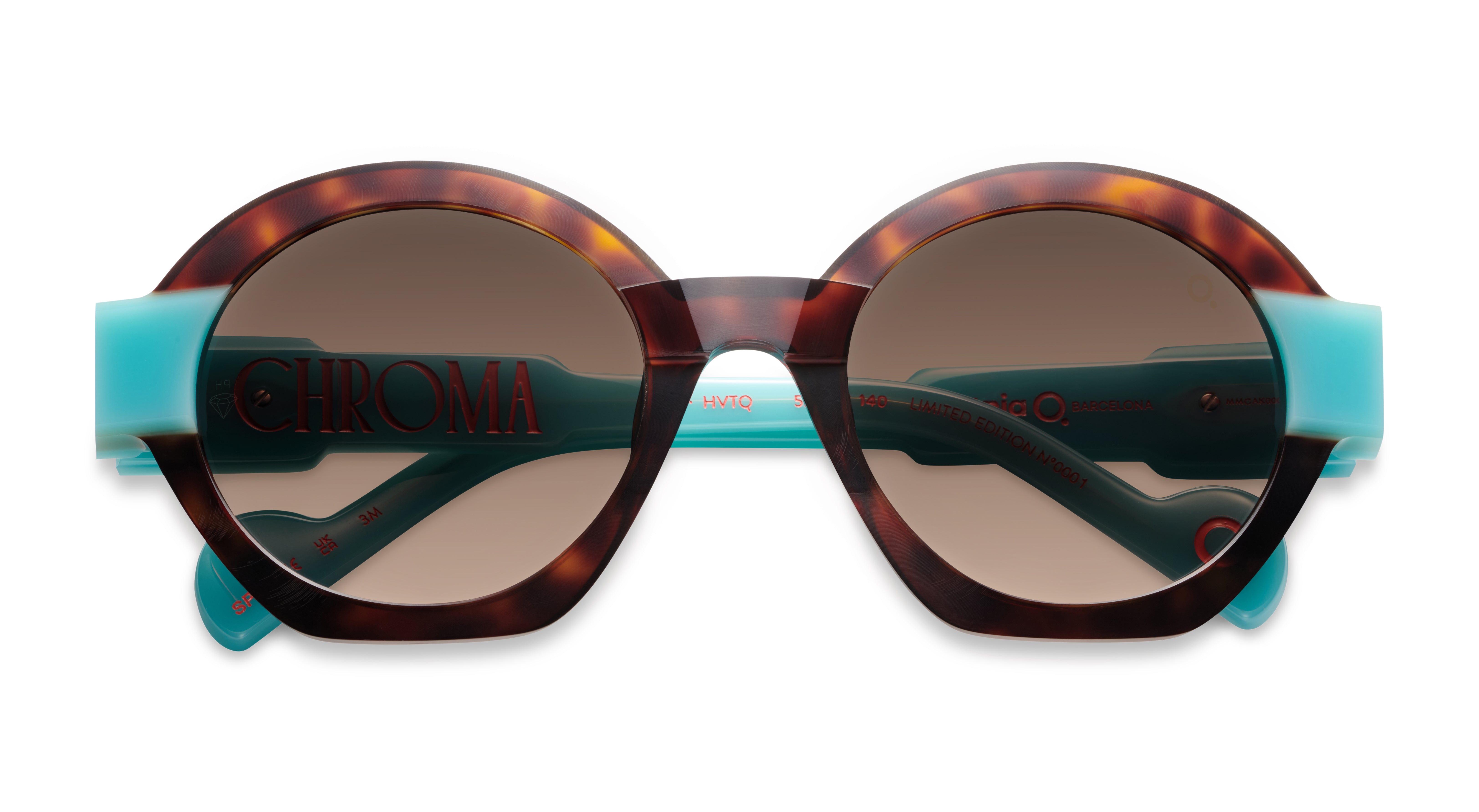 Etnia Barcelona Chroma N17 lunettes de soleil WH polarisé 52