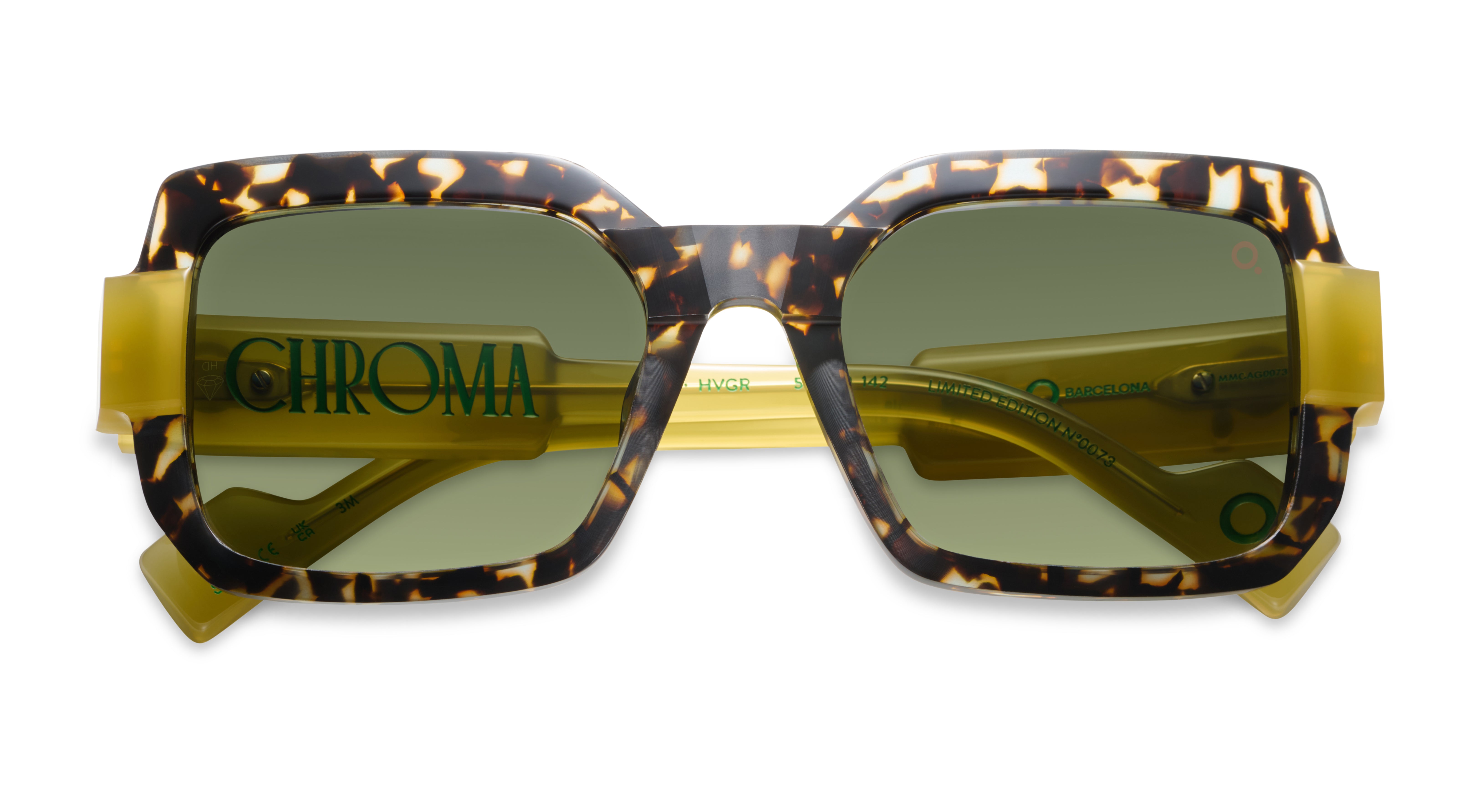 Etnia Barcelona Chroma N16 lunettes de soleil photochromique BK/GY 53-L