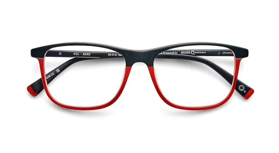 Etnia Barcelona Pol lunettes de vue BK/RD calibre 55