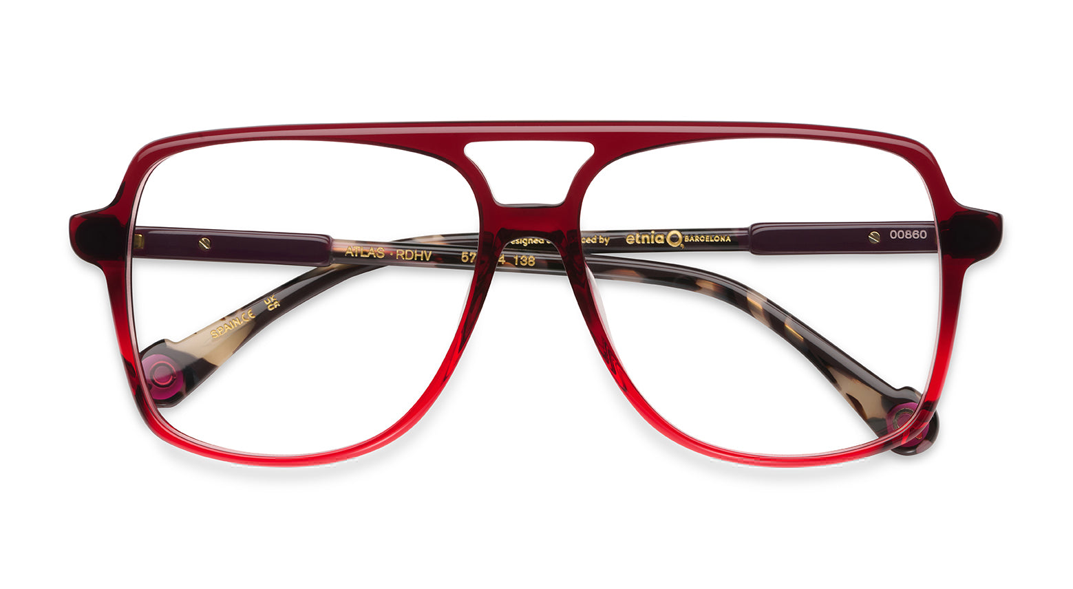 Etnia Barcelona Atlas lunettes de vue BK/HV calibre 57