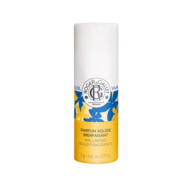 Roger&Gallet Vanille Soleil parfum solide stick relaxant