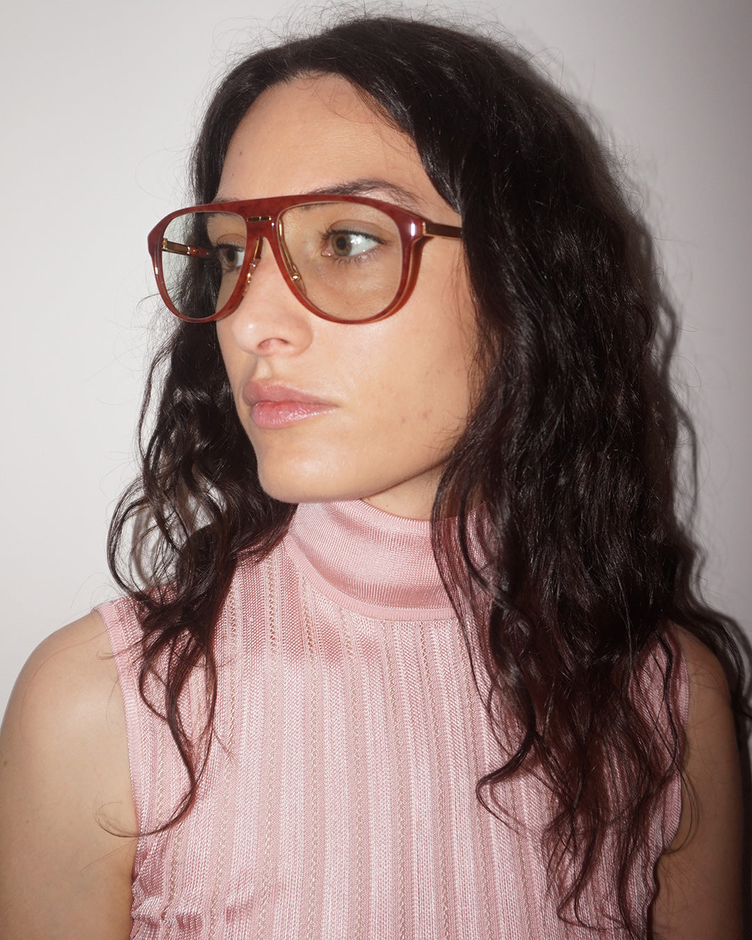 Christopher D 1969 lunettes pilote Transitions émeraude dégradé