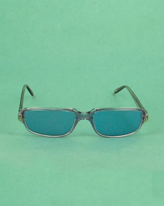 Claude Montana 8501 lunettes ovales acétate violet irisé