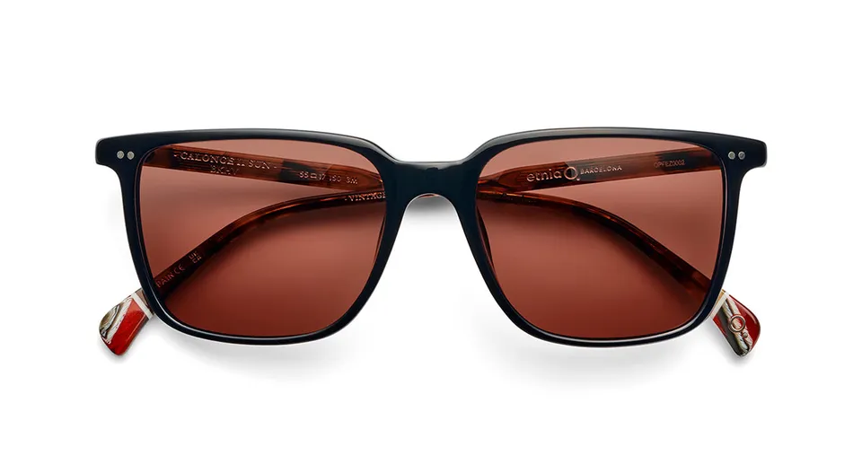 Etnia Barcelona Calonge II Sun lunettes de soleil BK/HV 55 teintés