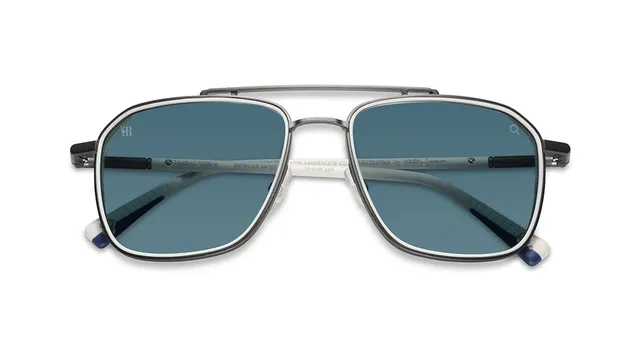 Etnia Barcelona Munger Moss C.A. lunettes de soleil blanc polarisé 57