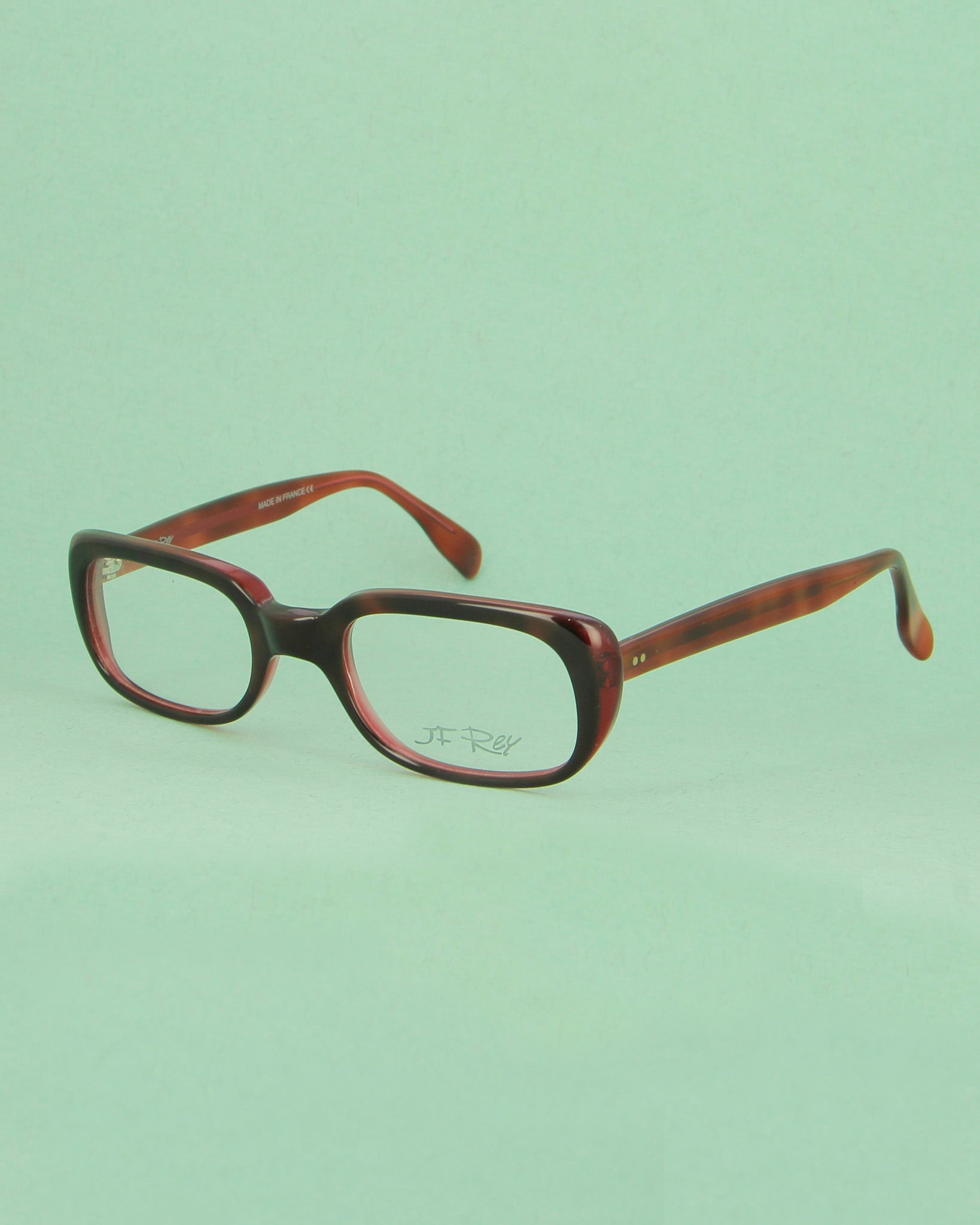 JF Rey J0104 lunettes de vue bordeaux rectangulaire