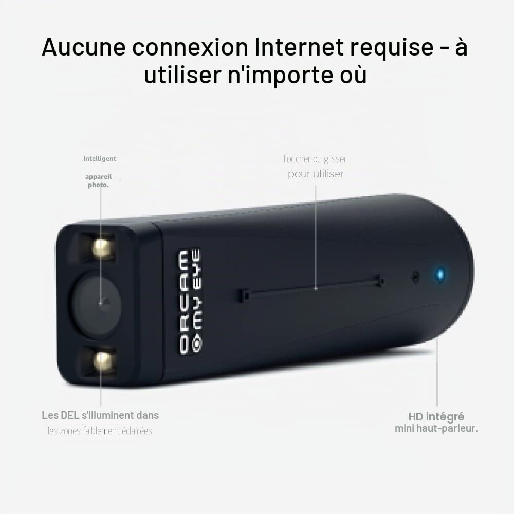OrCam MyEye Pro lunettes malvoyants lecture vocale