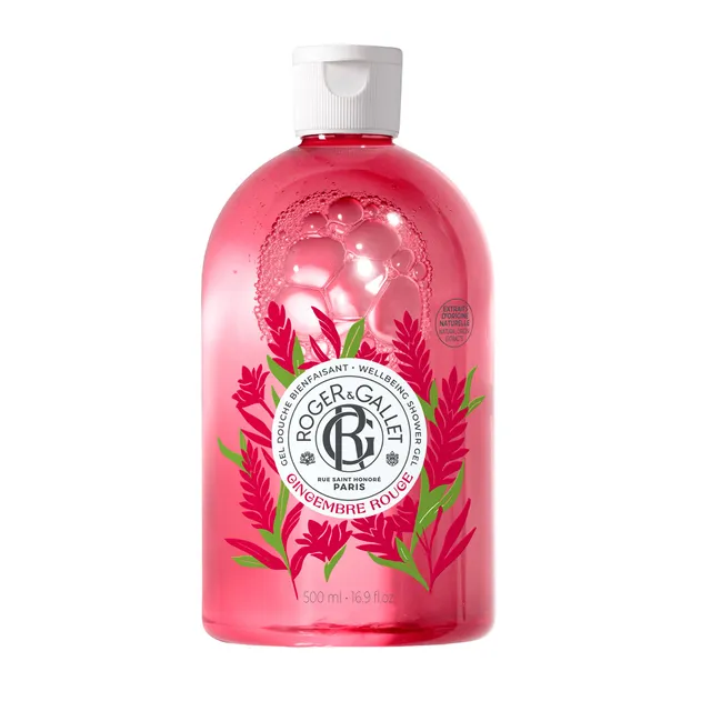 Roger & Gallet Gingembre Rouge gel douche 500 ml tonique