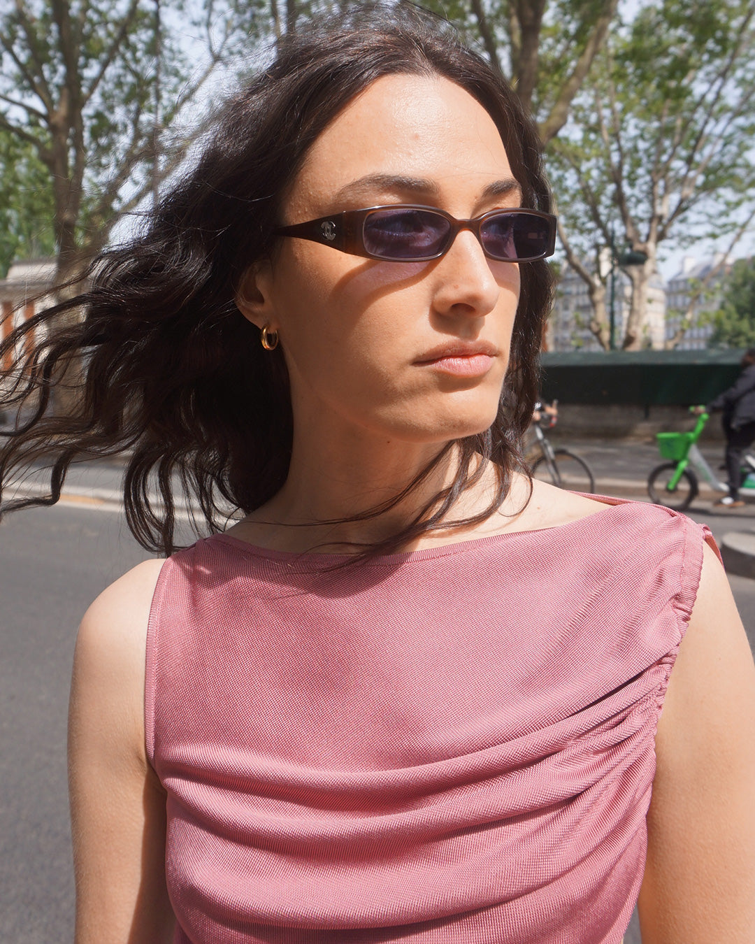 Chanel 3094 lunettes transitions saphir marron