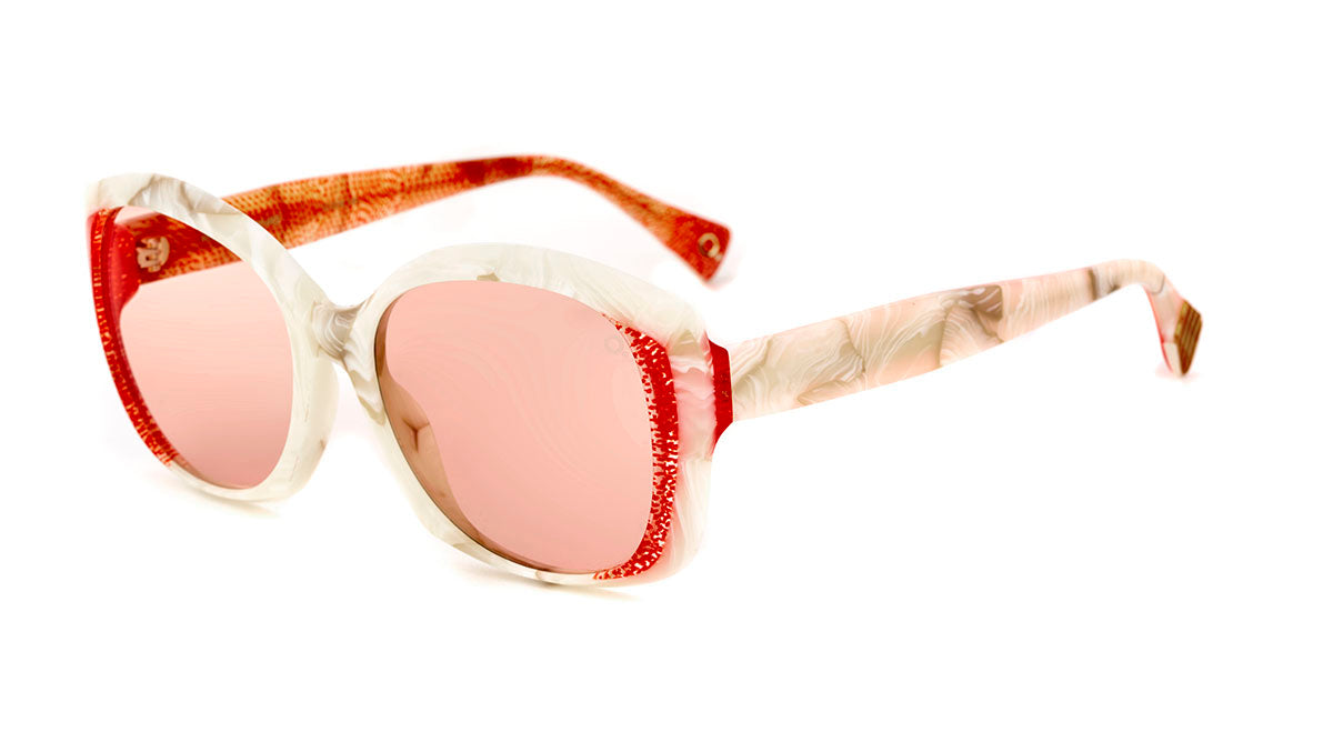 Etnia Barcelona Sun Moorea lunettes de soleil WH/RD 55