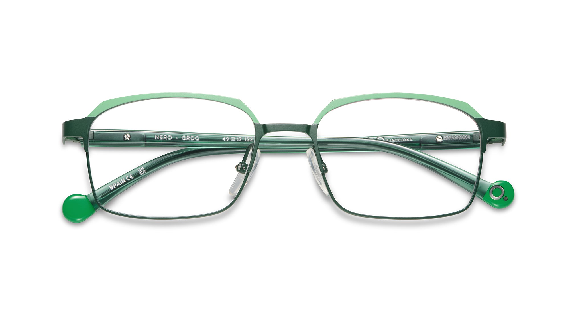 Etnia Barcelona Nero lunettes de vue OG calibre 49