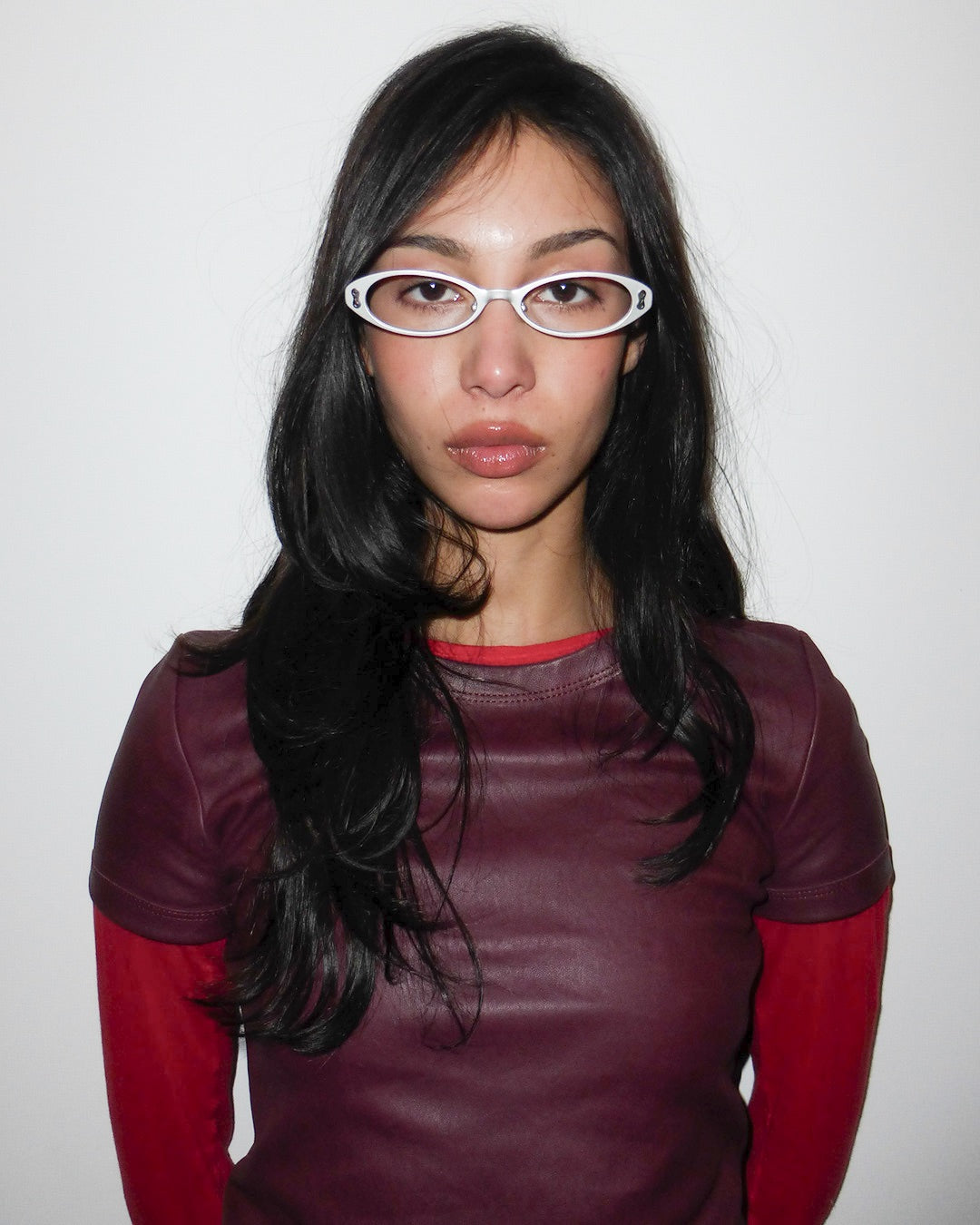 BOZ Anais lunettes de vue argentées ovales métal