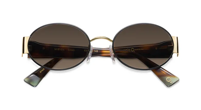 Etnia Barcelona Brenda lunettes de soleil BK/GD verres HD