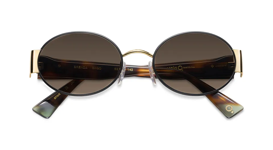 Etnia Barcelona Brenda lunettes de soleil BK/GD verres HD