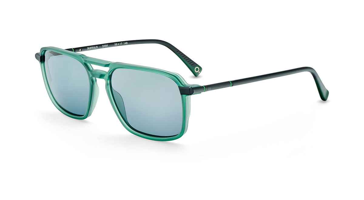 Etnia Barcelona BUFFALO lunettes de soleil 56 polarisé BK/GD