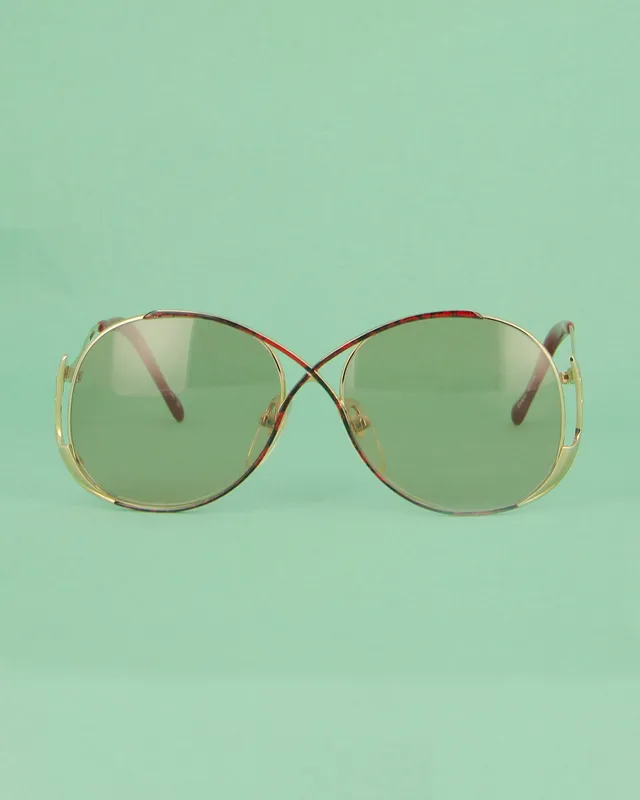 Colani 15852 lunettes de soleil dorées métal