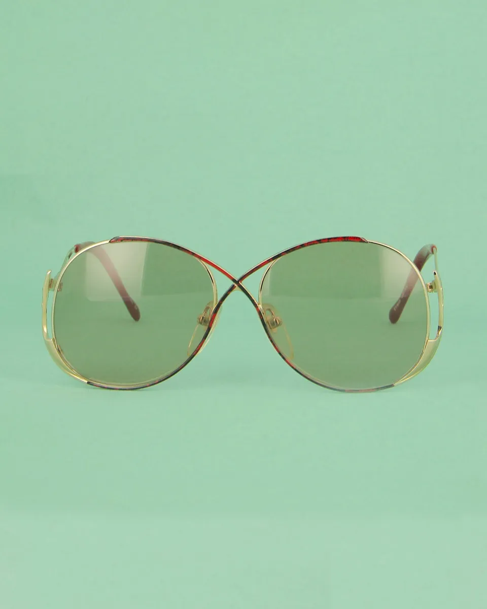 Colani 15852 lunettes de soleil dorées métal