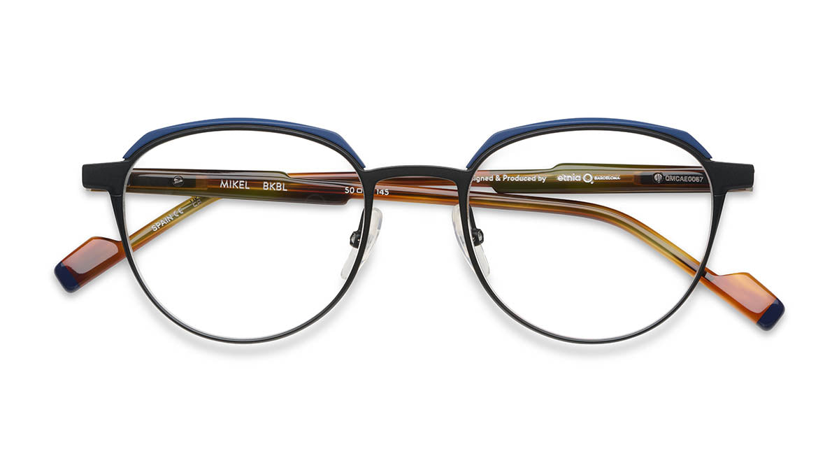 Etnia Barcelona Mikel lunettes de vue PT/BL M 50 regard net