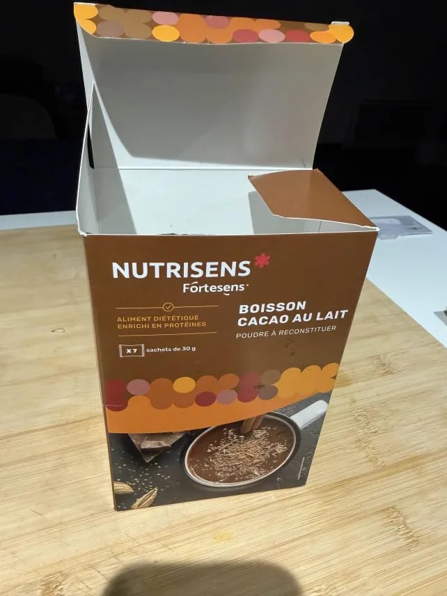 Nutrisens Fortesens boisson protéinée cacao 7x30g
