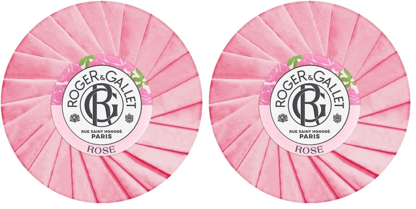 Roger&Gallet Rose Savon Parfumé 3 x 100 g Mandarine