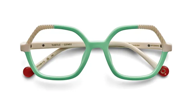 Etnia Barcelona Turtle lunettes enfant GR/WH S 47 regard