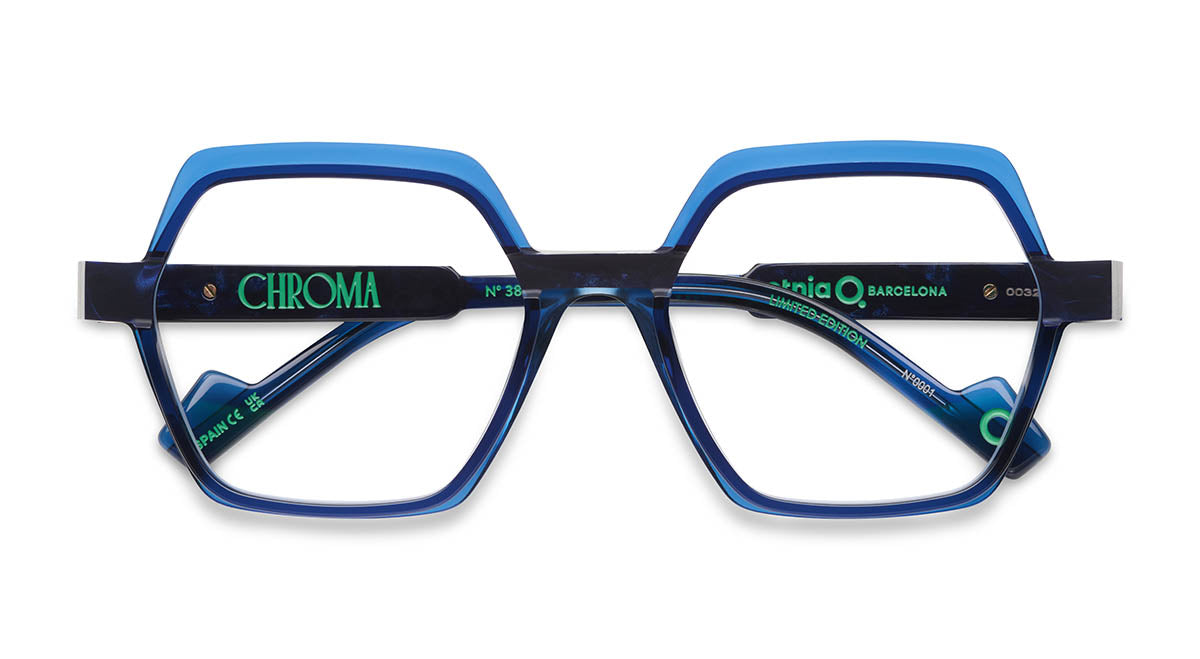 Etnia Barcelona Chroma N38 lunettes de vue HV/PU calibre 53