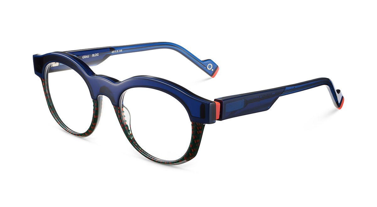 Etnia Barcelona Grau lunettes de vue WH/BK calibre 49