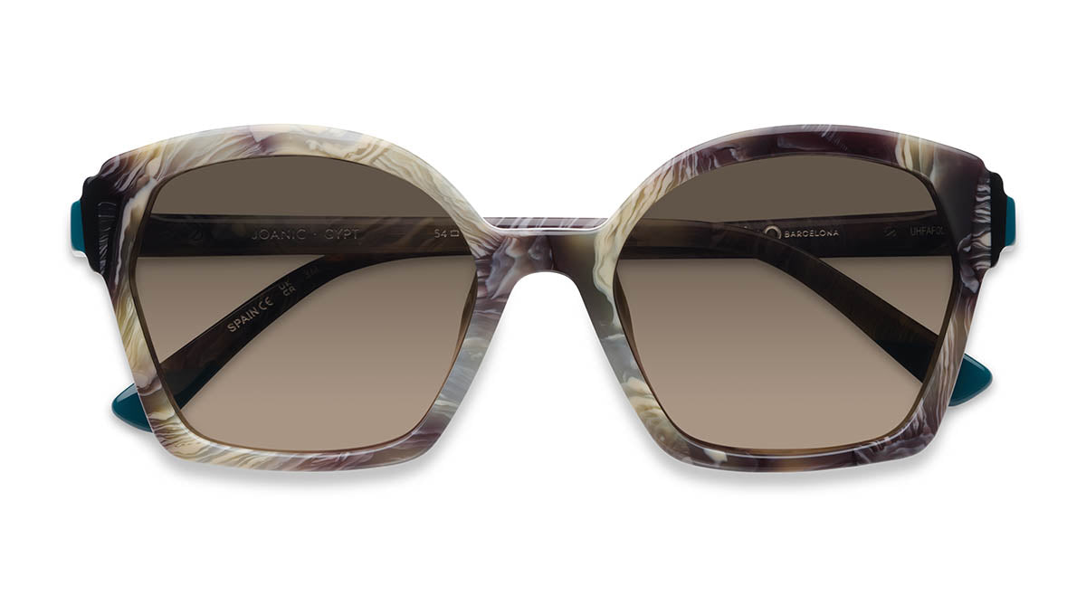 Etnia Barcelona Joanic lunettes de soleil GR/WH polarisées 54